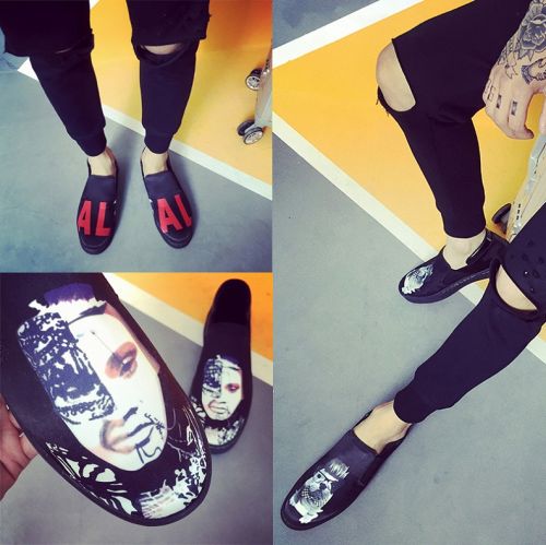 baskets homme jeunesse, 18-40 ans, BYTHENAME pour été - tendance des jeunes semelle caoutchouc Ref 958481