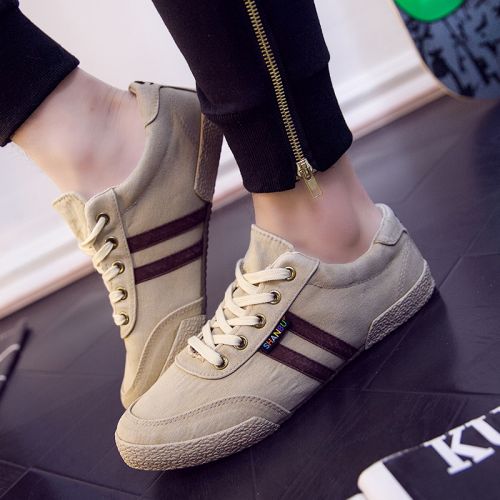 baskets homme jeunesse, 18-40 ans, pour été - tendance des jeunes semelle caoutchouc Ref 958565