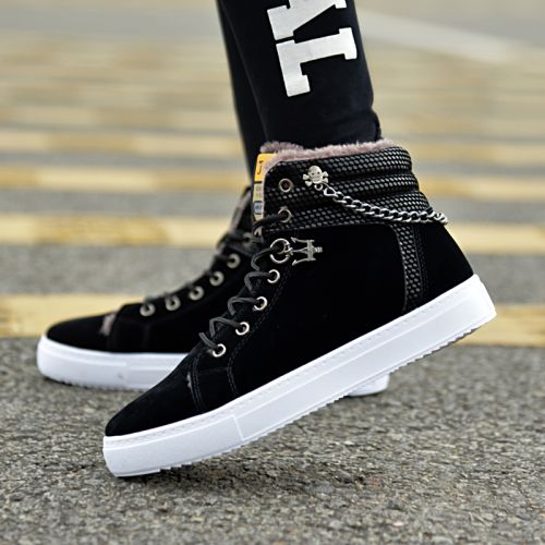 baskets homme jeunesse, 18-40 ans, pour printemps - tendance des jeunes semelle caoutchouc Ref 958750