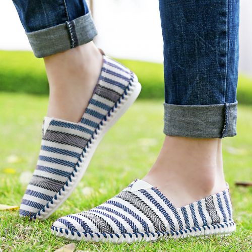 baskets homme jeunesse, 18-40 ans, pour été - semelle caoutchouc Ref 958769