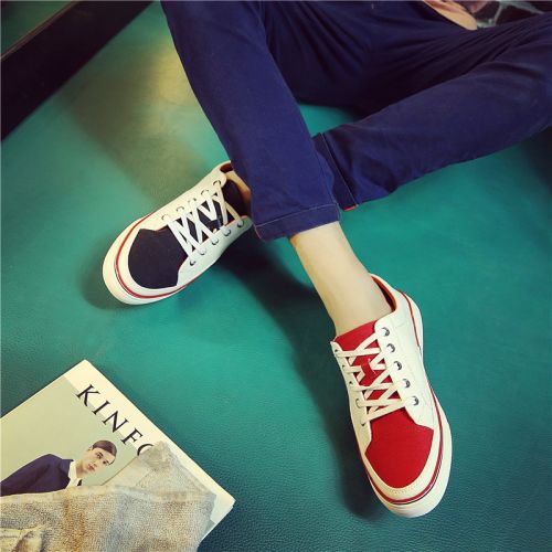 baskets homme jeunesse, 18-40 ans, pour printemps - tendance des jeunes semelle caoutchouc Ref 958787