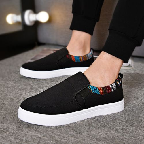 baskets homme jeunesse, 18-40 ans, pour été - tendance des jeunes semelle caoutchouc Ref 958835