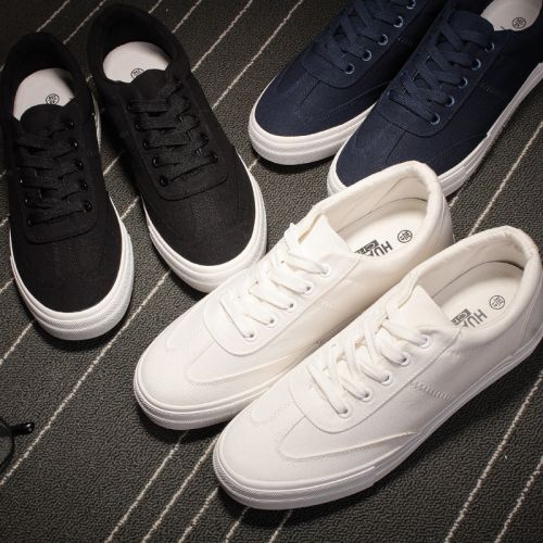 baskets homme jeunesse, 18-40 ans, pour printemps - semelle caoutchouc Ref 958854