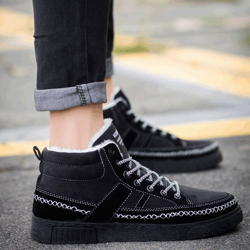 baskets homme jeunesse, 18-40 ans, WARRIOR pour hiver - tendance des jeunes semelle caoutchouc Ref 958896