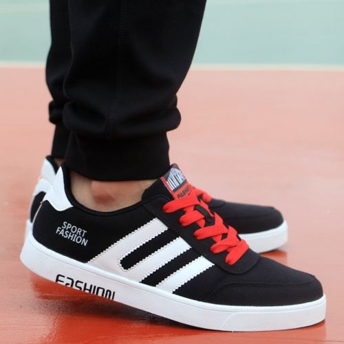 baskets homme jeunesse, 18-40 ans, pour printemps - loisir semelle caoutchouc Ref 958906