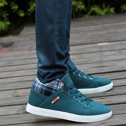 baskets homme jeunesse, 18-40 ans, pour été - tendance des jeunes semelle caoutchouc Ref 959115