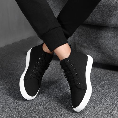 baskets homme jeunesse, 18-40 ans, pour printemps - tendance des jeunes semelle caoutchouc Ref 959244
