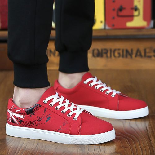 baskets homme jeunesse, 18-40 ans, pour printemps - loisir semelle caoutchouc Ref 959371