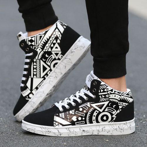 baskets homme jeunesse, 18-40 ans, pour printemps - loisir semelle caoutchouc Ref 959407