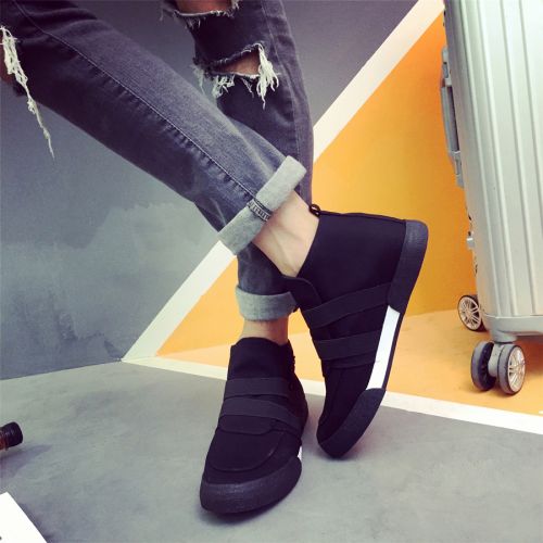 baskets homme jeunesse, 18-40 ans, pour printemps - tendance des jeunes semelle caoutchouc Ref 959538