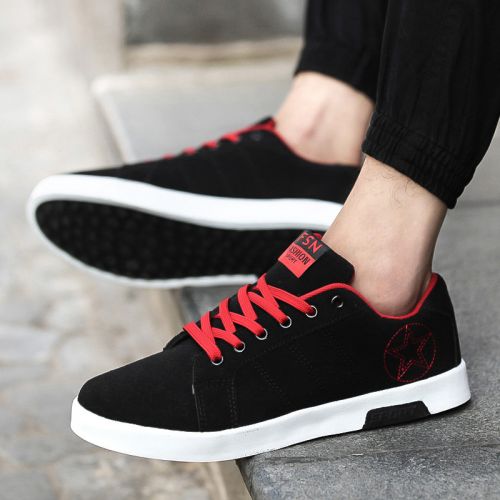 baskets homme jeunesse, 18-40 ans, pour printemps - loisir semelle caoutchouc Ref 959673