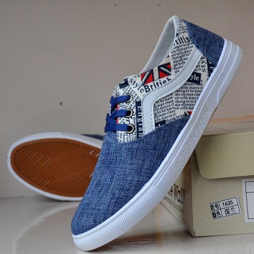 baskets homme pour printemps - semelle caoutchouc Ref 960653