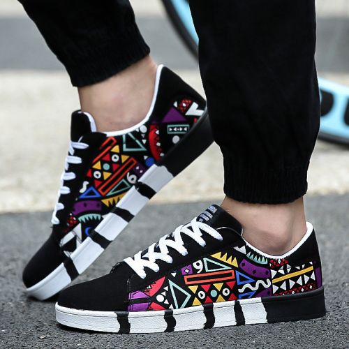 baskets homme jeunesse, 18-40 ans, pour printemps - tendance des jeunes semelle caoutchouc Ref 960999