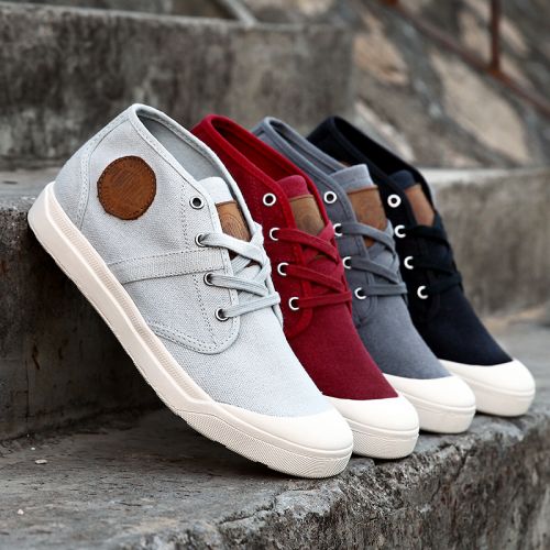 baskets homme jeunesse, 18-40 ans, pour printemps - loisir semelle caoutchouc Ref 961076