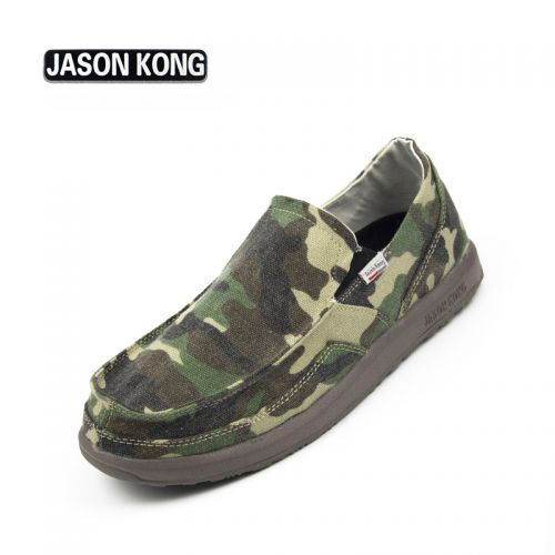 baskets homme jeunesse, 18-40 ans, JASON KONG pour printemps - loisir semelle caoutchouc Ref 961159