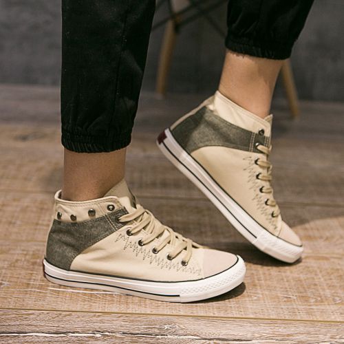 baskets homme jeunesse, 18-40 ans, pour printemps - semelle caoutchouc Ref 961289