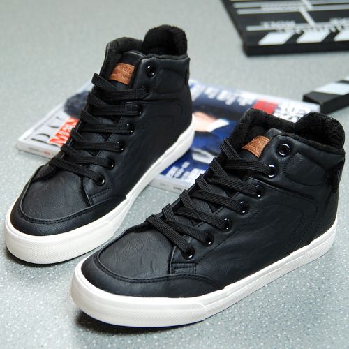 baskets homme jeunesse, 18-40 ans, pour hiver - loisir semelle caoutchouc Ref 961378