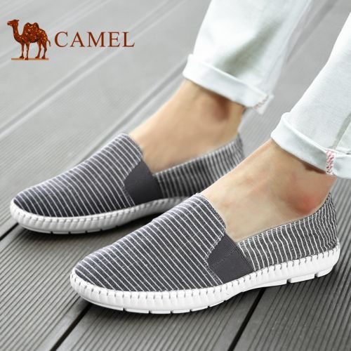 baskets homme jeunesse, 18-40 ans, CAMEL pour été - loisir semelle caoutchouc Ref 961380
