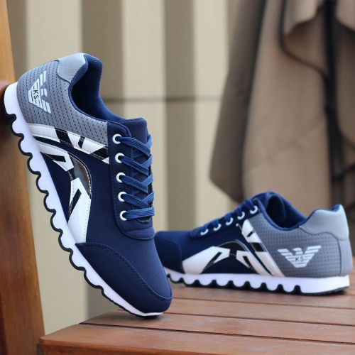 baskets homme jeunesse, 18-40 ans, pour printemps - loisir semelle caoutchouc Ref 961404