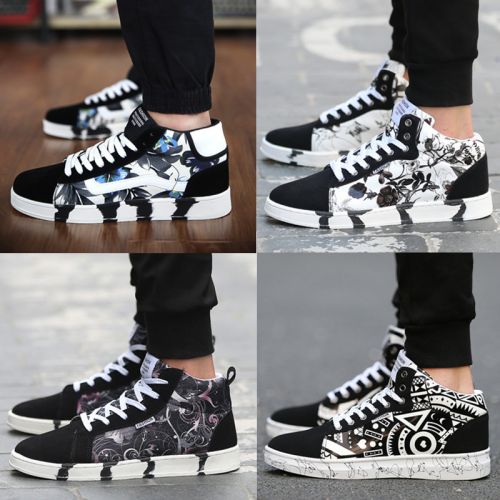 baskets homme jeunesse, 18-40 ans, pour hiver - tendance des jeunes semelle caoutchouc Ref 961557