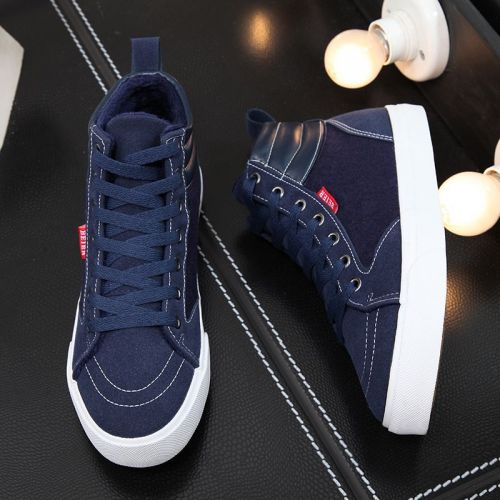 baskets homme jeunesse, 18-40 ans, pour hiver - loisir semelle caoutchouc Ref 961824