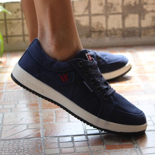 baskets homme jeunesse, 18-40 ans, WARRIOR pour printemps - semelle caoutchouc Ref 961852