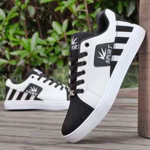 baskets homme jeunesse, 18-40 ans, pour printemps - loisir semelle caoutchouc Ref 961923