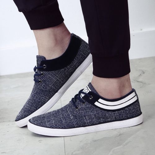 baskets homme jeunesse, 18-40 ans, pour printemps - loisir semelle caoutchouc Ref 962341