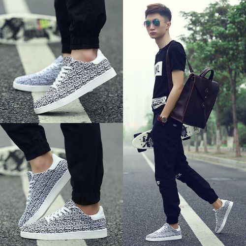 baskets homme jeunesse, 18-40 ans, pour printemps - loisir semelle caoutchouc Ref 962390
