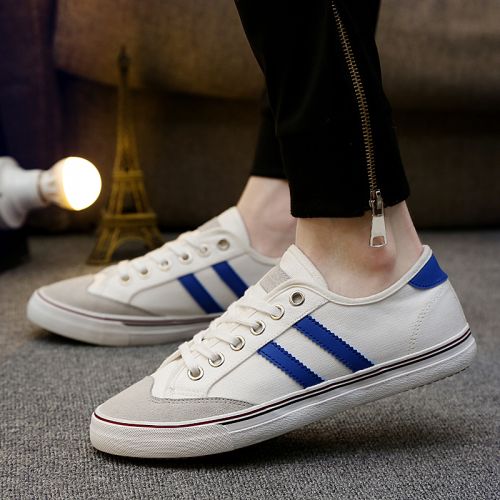 baskets homme jeunesse, 18-40 ans, pour été - loisir semelle caoutchouc Ref 962638