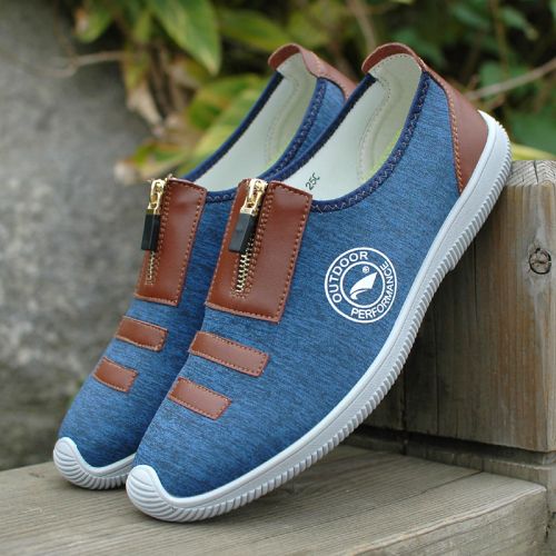 baskets homme jeunesse, 18-40 ans, pour été - loisir semelle caoutchouc Ref 962745