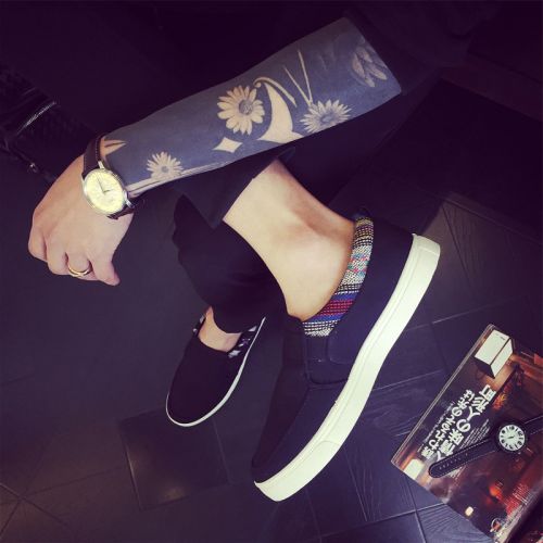 baskets homme jeunesse, 18-40 ans, pour été - loisir semelle caoutchouc Ref 962773