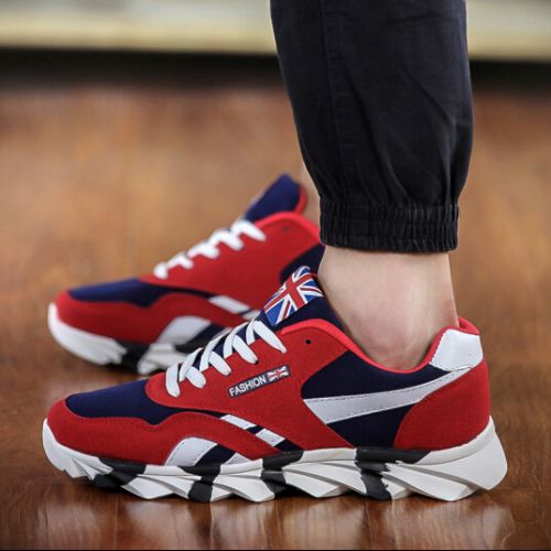 baskets homme jeunesse, 18-40 ans, pour printemps - loisir semelle caoutchouc Ref 962828