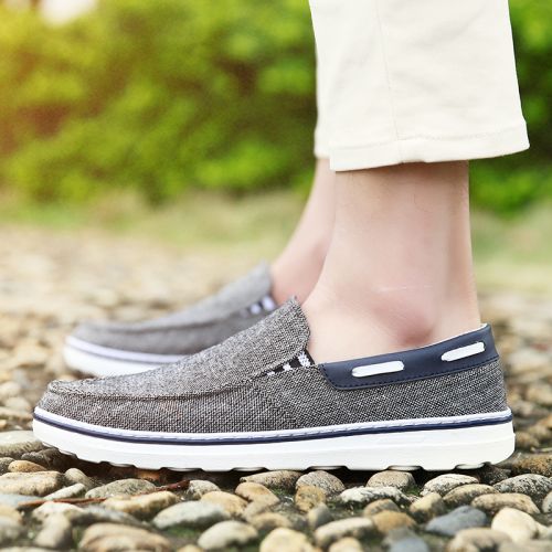 baskets homme jeunesse, 18-40 ans, EVISSMANN pour été - loisir semelle caoutchouc Ref 963174