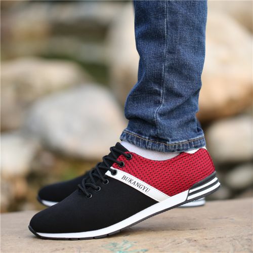 baskets homme jeunesse, 18-40 ans, pour printemps - loisir semelle caoutchouc Ref 963252