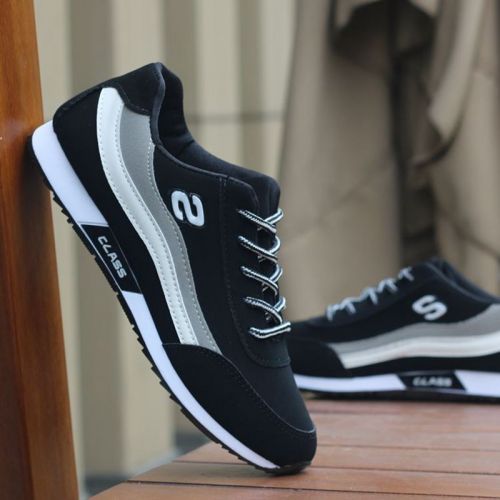baskets homme jeunesse, 18-40 ans, pour printemps - loisir semelle caoutchouc Ref 963284