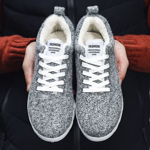 baskets homme jeunesse, 18-40 ans, pour hiver - semelle caoutchouc Ref 963369