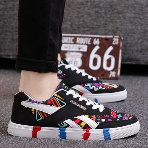 baskets homme jeunesse, 18-40 ans, pour printemps - semelle caoutchouc Ref 963453