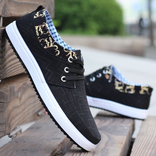 baskets homme jeunesse, 18-40 ans, pour printemps - loisir semelle caoutchouc Ref 963817