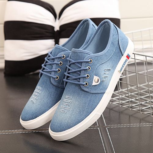 baskets homme jeunesse, 18-40 ans, pour été - simple semelle caoutchouc Ref 963894