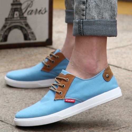 baskets homme jeunesse, 18-40 ans, pour été - loisir semelle caoutchouc Ref 963921