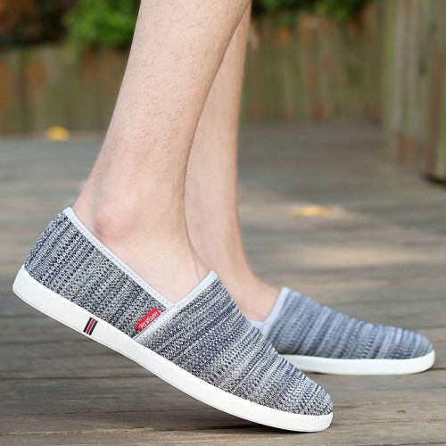 baskets homme jeunesse, 18-40 ans, pour été - tendance des jeunes semelle caoutchouc Ref 964042