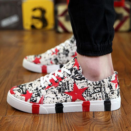 baskets homme jeunesse, 18-40 ans, pour été - tendance des jeunes semelle caoutchouc Ref 964057