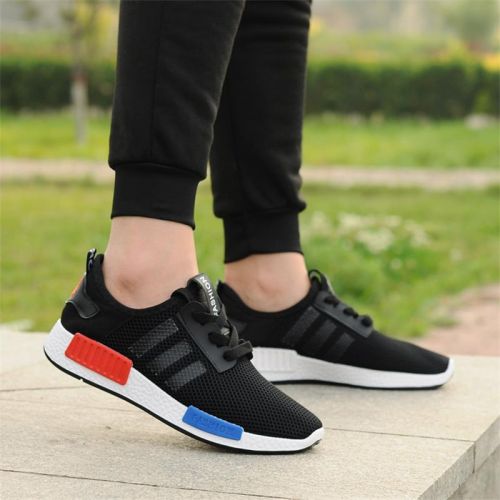 baskets homme jeunesse, 18-40 ans, pour été - tendance des jeunes semelle caoutchouc Ref 964172