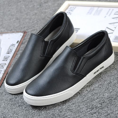 baskets homme jeunesse, 18-40 ans, pour printemps - simple semelle caoutchouc Ref 964385