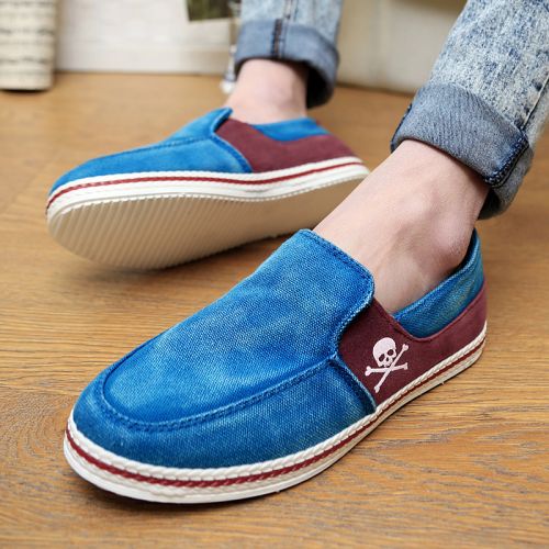 baskets homme jeunesse, 18-40 ans, pour été - loisir semelle caoutchouc Ref 964433