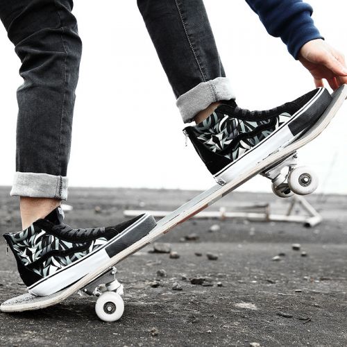 baskets homme jeunesse, 18-40 ans, pour printemps - tendance des jeunes semelle caoutchouc Ref 964503