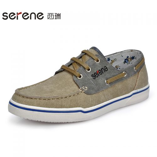 baskets homme jeunesse, 18-40 ans, SERENE pour printemps - loisir semelle caoutchouc Ref 964671