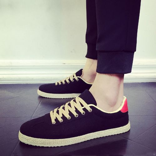 baskets homme jeunesse, 18-40 ans, pour été - tendance des jeunes semelle caoutchouc Ref 964775