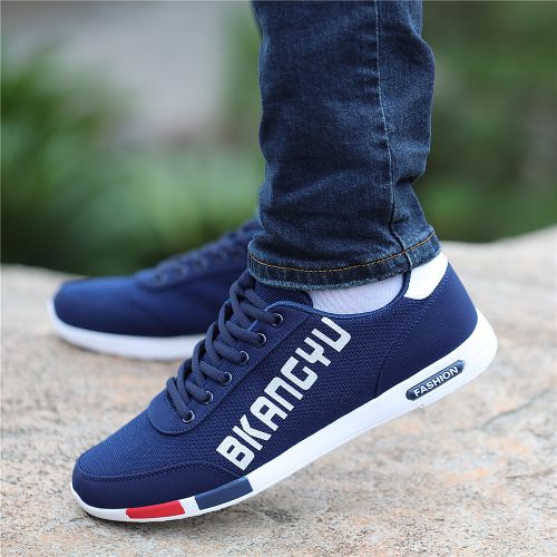 baskets homme jeunesse, 18-40 ans, pour printemps - loisir semelle caoutchouc Ref 964828